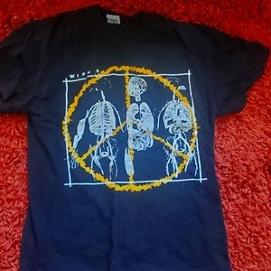 WIPERS double sided t-shirt small punk rare
